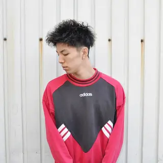 パーマ メンズ すみとも るなのヘアスタイル