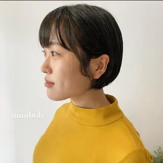 ショート 似合わせカットカラー ♡佐藤捺美のヘアスタイル