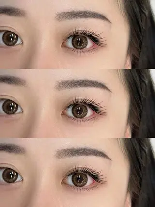 マツエク・マツパ Ai& Hitomiのマツエク・マツパデザイン