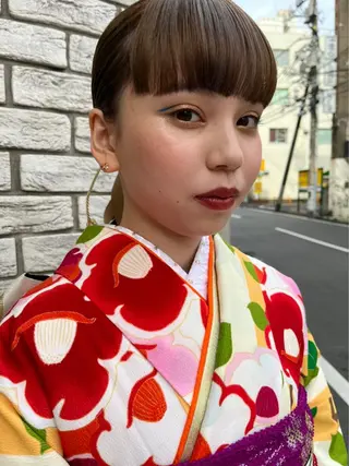 haru/レイヤー/ ウルフのヘアスタイル