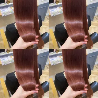 ロング カラー 店長✨️韓国ヘア✖️ 髪質改善カラー／純大のヘアスタイル