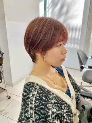 ショート 加藤 真介のヘアスタイル