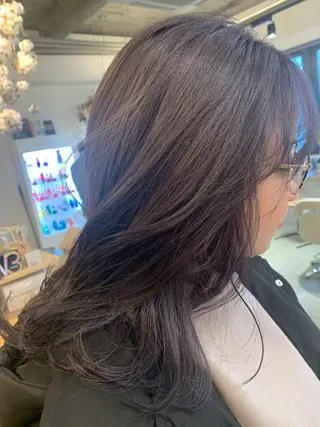 カラー 🍃marina🍃 韓国ヘア/Aujuaのヘアスタイル