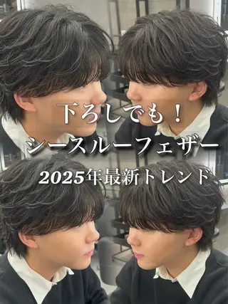 カラー パーマ メンズ 札幌美容室 /光👑のヘアスタイル