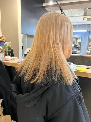 ロング カラー daiki 原宿のヘアスタイル