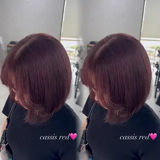 ロング カラー 赤み無し柔らかカラー 【梅田】madokaのヘアスタイル