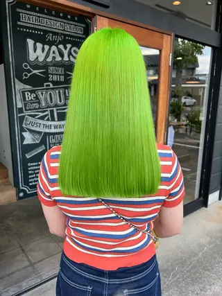 カラー 透明感/ハイトーン /デザインカラー大輝のヘアスタイル