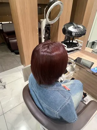 カラー ✨髪質改善カラー 佐藤怜央✨のヘアスタイル