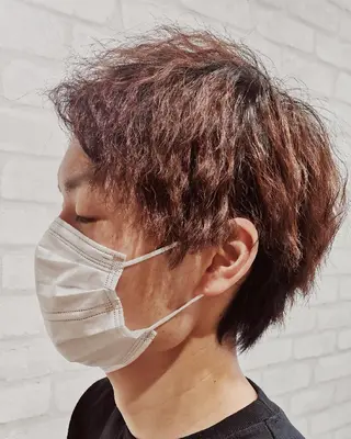 パーマ SOIL岡崎稲熊店所属・熊倉 貞広のヘアスタイル