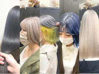 ショート カラー パーマ ヘアアレンジ メンズ キッズ ネイル マツエク・マツパ 韓国ボブ/髪質改善 ニュアンス特化RYOのヘアスタイル