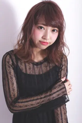 セミロング カラー 【天満1艶髪】潤艶/ 髪質改善🌹釣本竜哉のヘアスタイル