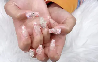 ネイル 長さだし/持ち込み 付け放題/Umのネイルデザイン