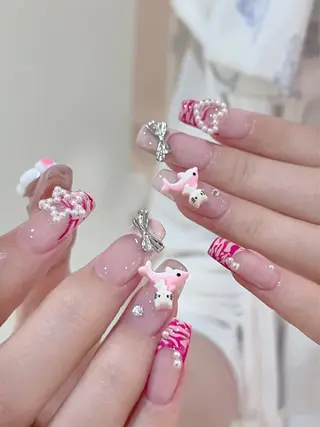 ネイル By moonネイル 🌷ワンホン/韓国風のネイルデザイン