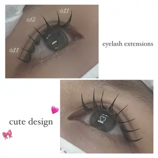 マツエク・マツパ 【EYELA】 MARU🎀のマツエク・マツパデザイン