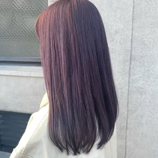 セミロング カラー カラー特化美容師 なかもと たつひろのヘアスタイル