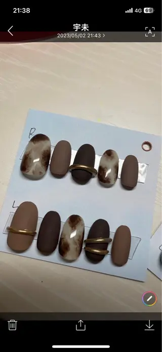 ネイル nail salon Milimiliのネイルデザイン