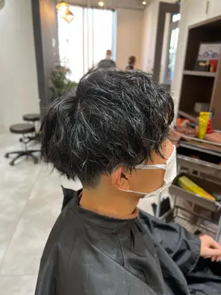 パーマ メンズ silo中野所属・あくつ べんのヘアスタイル