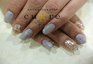 ミディアム ネイル ネイルサロン Cureのネイルデザイン