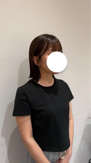 ショート カラー RosierBlue 工藤のヘアスタイル