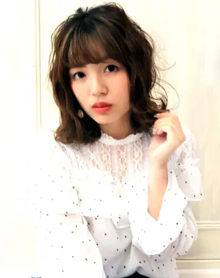 ミディアム gran所属・gran (グラン)のヘアスタイル