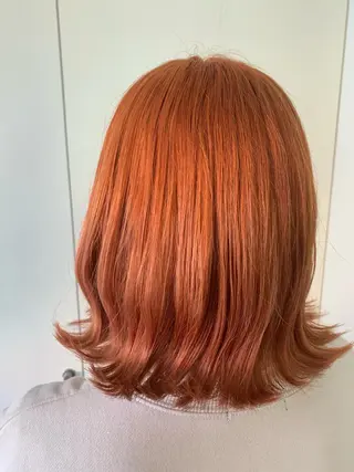 カラー 髪質改善 頭身浴/ 中田のヘアスタイル