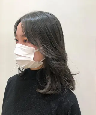 ミディアム M.SLASH AVEDA 自由が丘所属・🌱艶髪カラー🌱 Karinのヘアスタイル