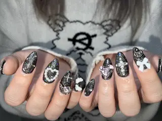 ネイル na🎀🎀na ちゅるちゅるのネイルデザイン