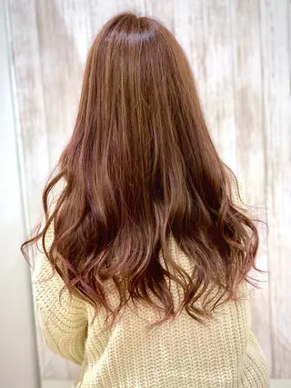 セミロング カラー 石沢 知康のヘアスタイル
