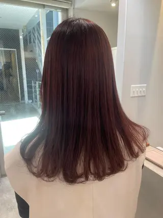 ロング カラー uyu所属・♡kyoka /  uyu♡のヘアスタイル