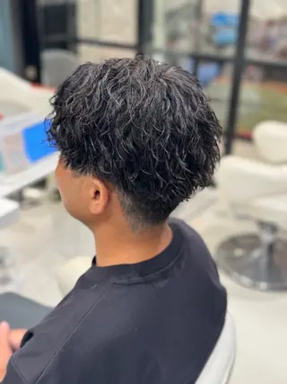 パーマ メンズ 🌼EARTH 望月美那🌼のヘアスタイル