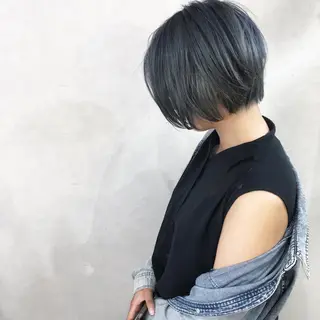 ショート カラー 💎髪質改善💎 デザイナーshinのヘアスタイル