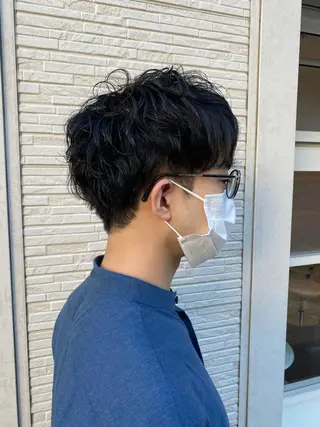 メンズ SHUN メンズパーマのヘアスタイル