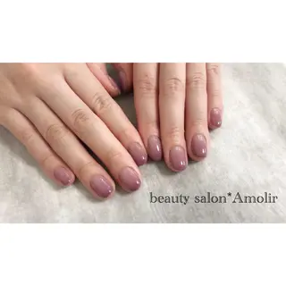 ショート シンプルネイル EMIKOのネイルデザイン