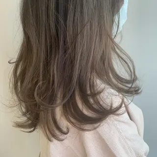 ロング カラー パーマ ヘアアレンジ 加藤 綾華のヘアスタイル