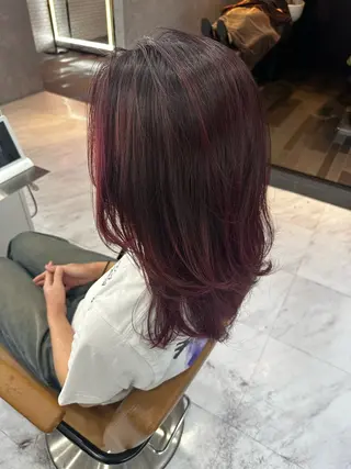 カラー Mayo/ダブルカラ メンズカット/カラーのヘアスタイル