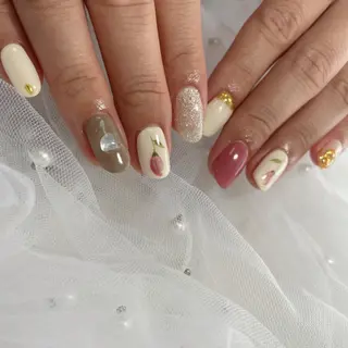 ネイル 🎀 Mayu 🎀痛ネイルのネイルデザイン