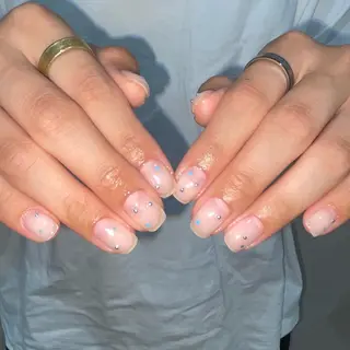 ネイル GO TODAY 吉祥寺Glint所属・うの 韓国ﾈｲﾙ໒꒱⋆⭒˚のネイルデザイン