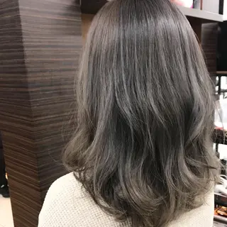 セミロング カラー BOOTH share salon所属・ハタケヤマヨシキ ／BOOTHのヘアスタイル