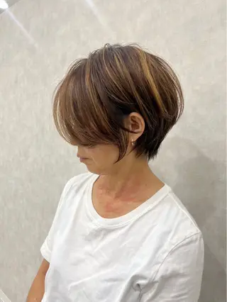 ショート 小池 風賀のヘアスタイル
