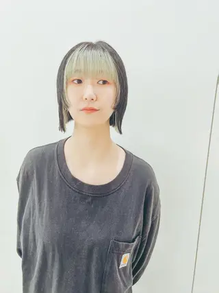 ショート カラー つくばUtooe's 副店長　寺沢颯のヘアスタイル