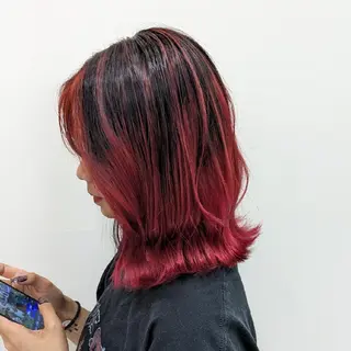 セミロング TONI&GUY所属・Otsuka Satsukiのヘアスタイル