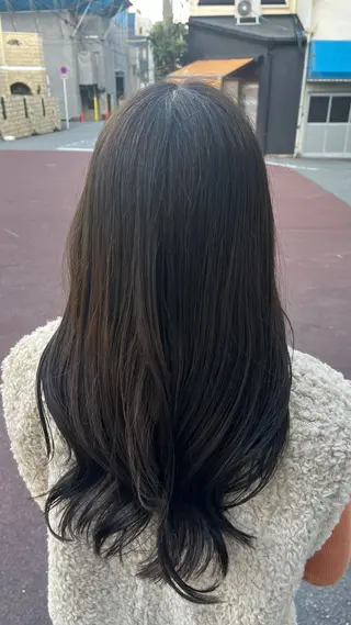 ロング カラー 天王寺美容室/カット モデル募集/miiaのヘアスタイル