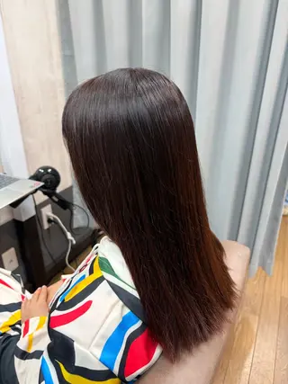 セミロング TELA HAIR 幕張本郷所属・TELA HAIR 幕張本郷店 千尋のヘアスタイル