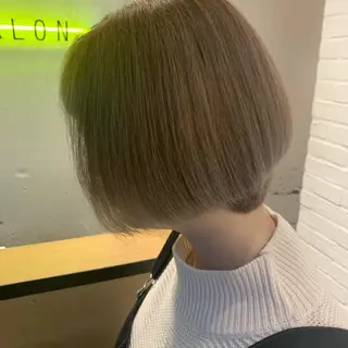 ショート カラー 🎈馬場佑馬/ スパイラルパーマ🎈のヘアスタイル