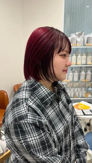 ショート 福田 しずくのヘアスタイル