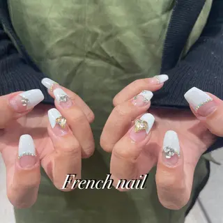 ネイル 🫧飛山琉桜/二条 ネイルアート/束感のマツエク・マツパデザイン