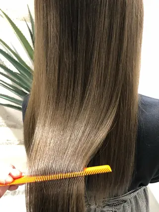 ロング Silk-lei【銀座店】所属・銀座/美髪縮毛矯正 /髪質改善/山本翔華のヘアスタイル