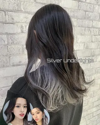 ロング カラー LIBERTE所属・韓国ヘア🌈加藤 瑠華のヘアスタイル