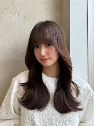 ロング カラー 必ず似合わせます/ レイヤー/石戸谷海斗のヘアスタイル