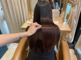 ロング sakura/韓国 ガーリー/ワンホンのヘアスタイル